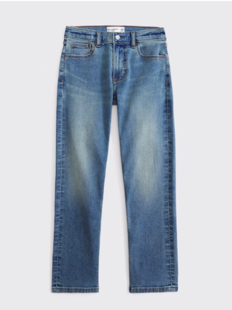 Abercrombie Kids Blue Straight Jeans